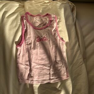barbie pink tank